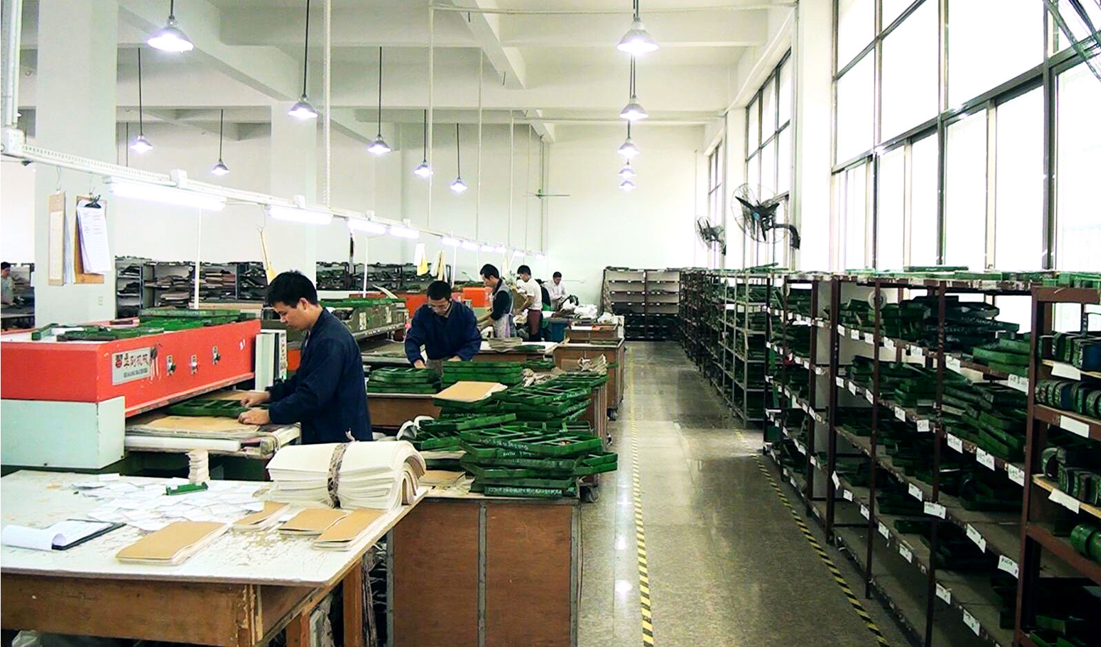 歡迎福建客戶陳女士選擇手袋廠-志豪皮具